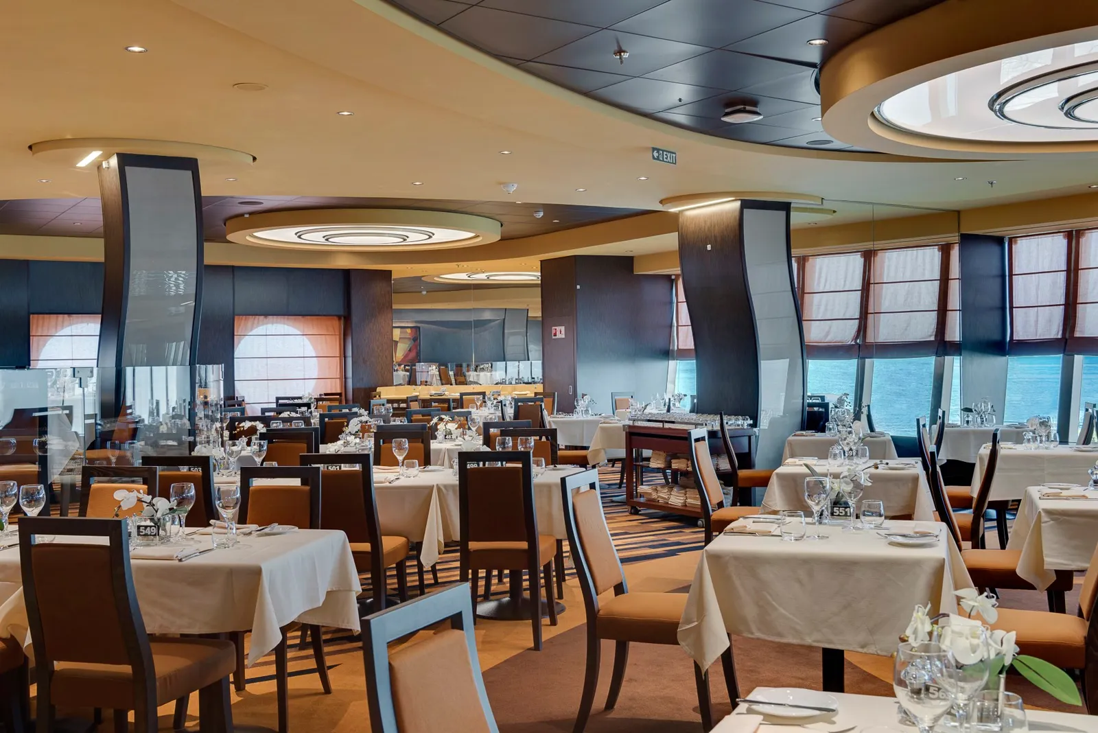 MSC Meraviglia: Основной ресторан Panorama