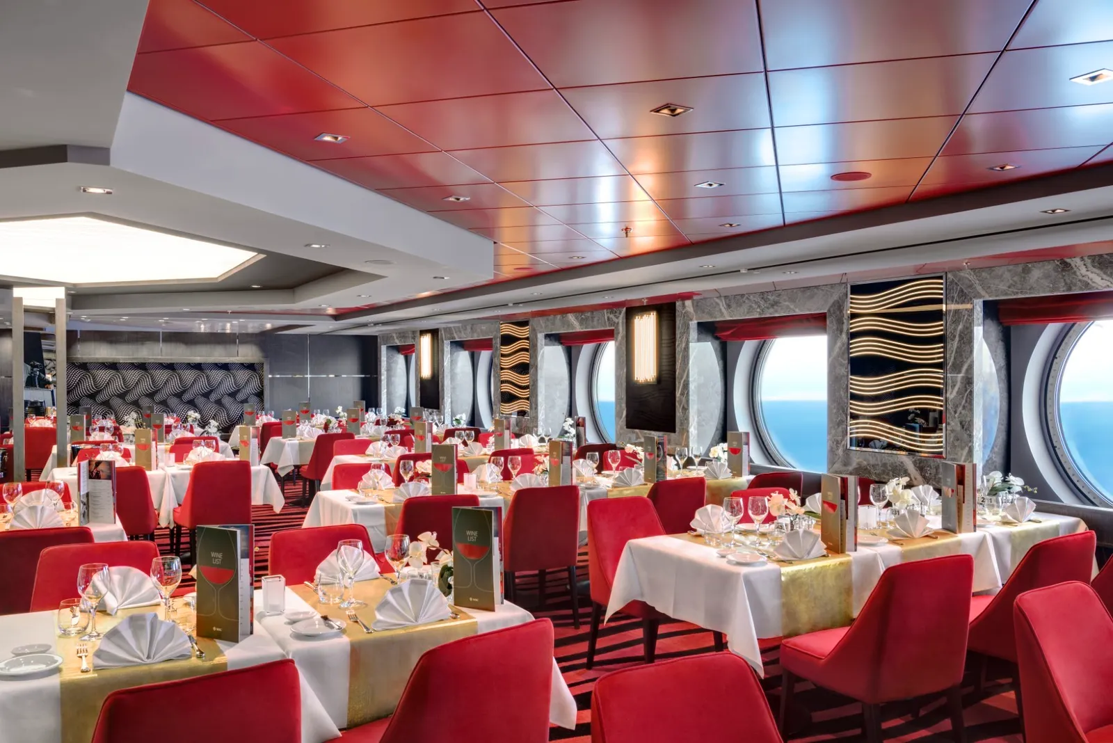 MSC Meraviglia: Основной ресторан Waves