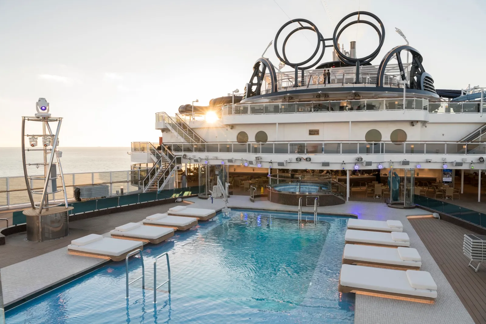 MSC Seaside: Открытый бассейн