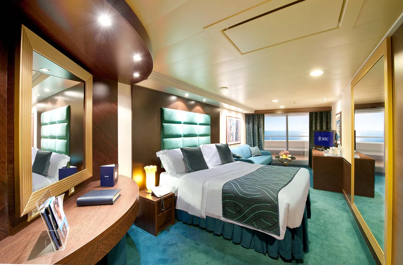 MSC Splendida: Внешняя каюта с балконом
