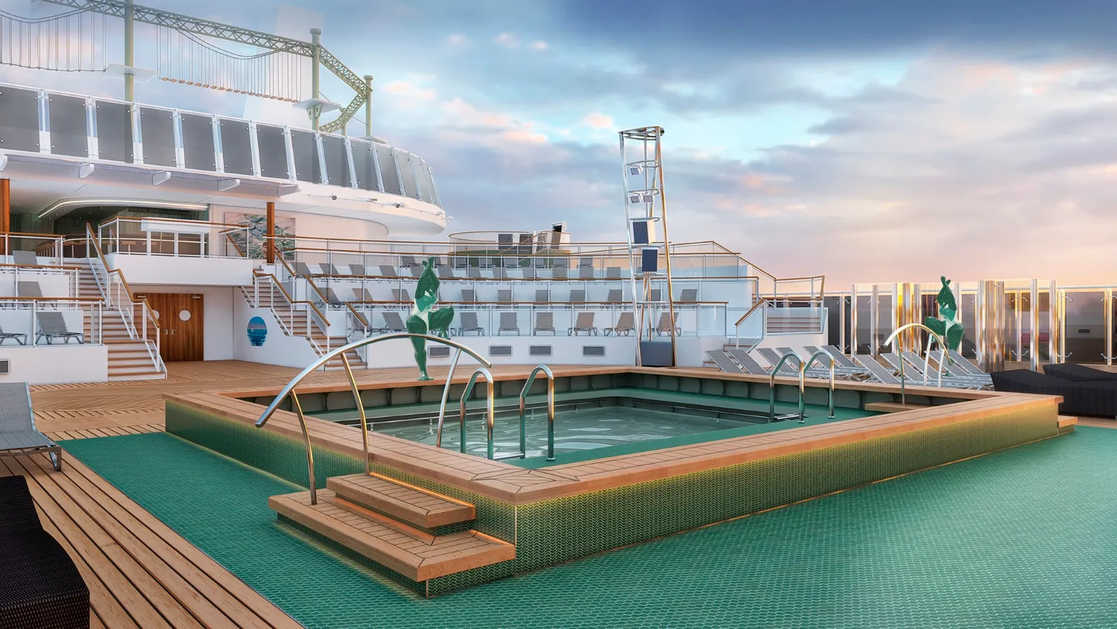 MSC Virtuosa: Бассейн Horizon