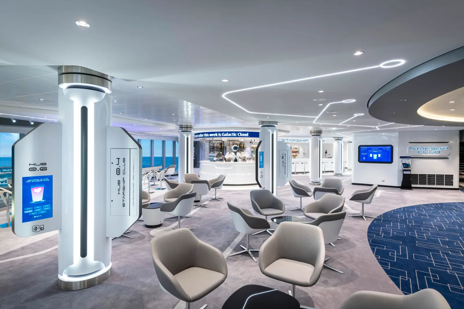 MSC Virtuosa: Бар MSC Starship Club