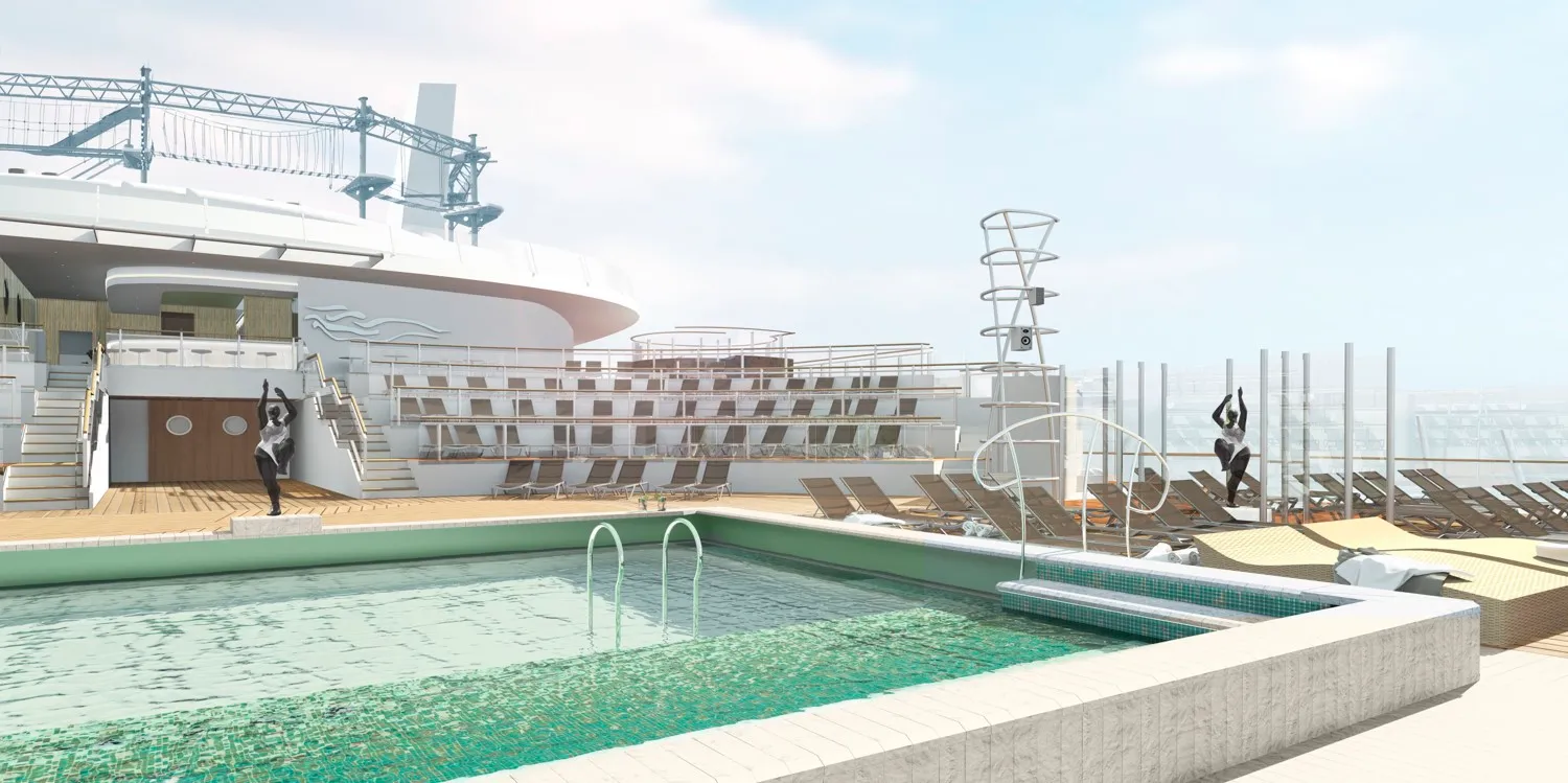 MSC Virtuosa: Бассейн Horizon
